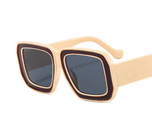 Oversized Square Retro Sunglasses