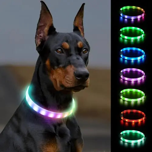 Rainproof LED Dog Collar