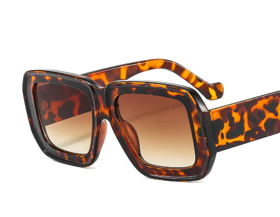 Oversized Square Retro Sunglasses