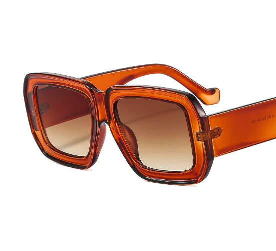 Oversized Square Retro Sunglasses