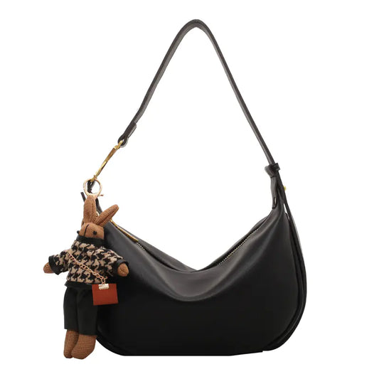 Trendy Women's Solid Color Handbags