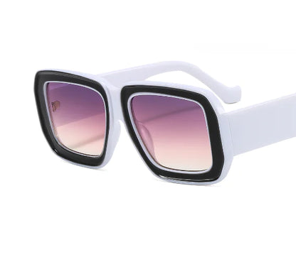 Oversized Square Retro Sunglasses