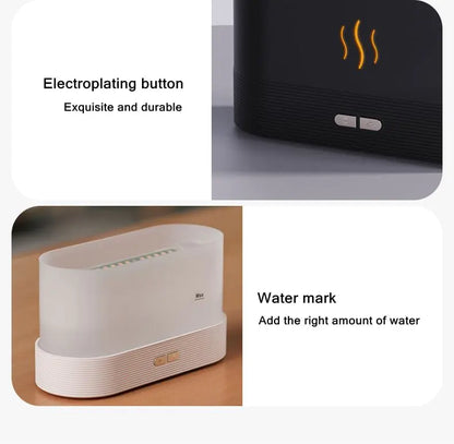 Ultrasonic Fire Essential Oil Aroma Diffuser