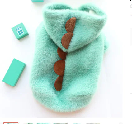 Simple Pet Warm Hoodie