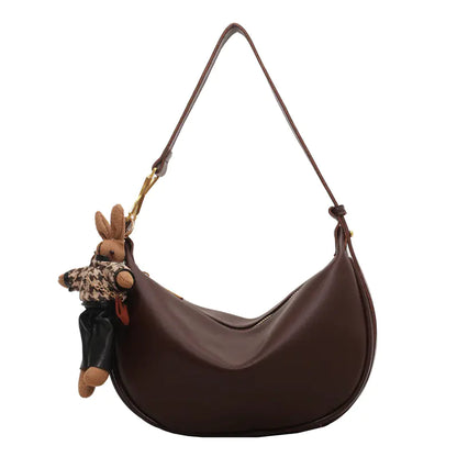 Trendy Women's Solid Color Handbags