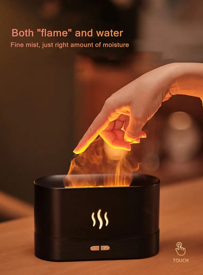Ultrasonic Fire Essential Oil Aroma Diffuser