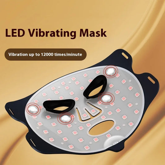 LED Silicone Facial Beauty Device