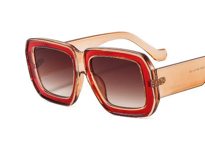 Oversized Square Retro Sunglasses