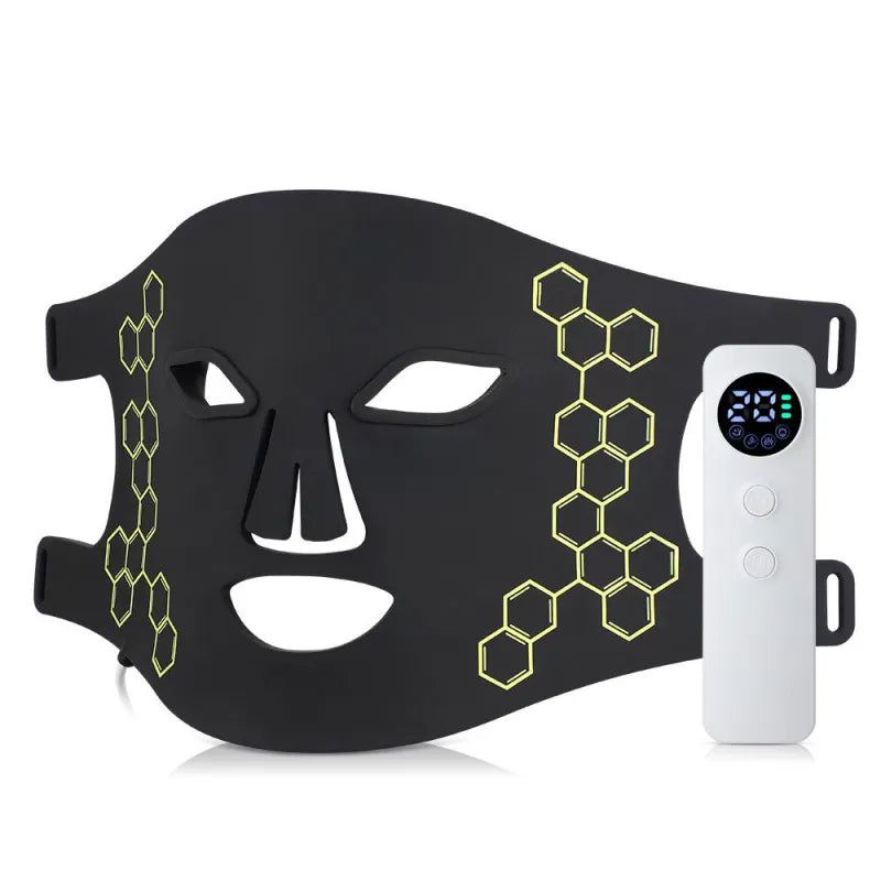 LED Silicone Facial Beauty Device